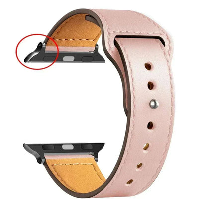 Leather Apple Watch Bands 38mm to 49mm Compatible with Series 3 9 Ultra 2 SE - Strap Shack