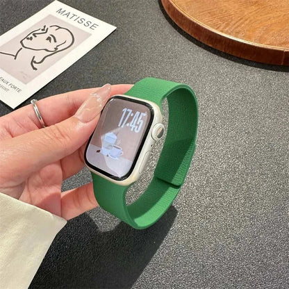 Magnetic Silicone Watch Band For Apple Watch Ultra And Series 3-11 SE 40-49mm - Strap Shack