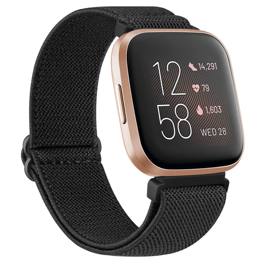 Elastic Nylon Strap for Fitbit Versa & Sense Series