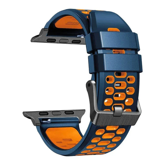 Sport Silicone Watch Band For Apple Watch Ultra 2 49mm And Series 9 8 7 SE 6 - Strap Shack