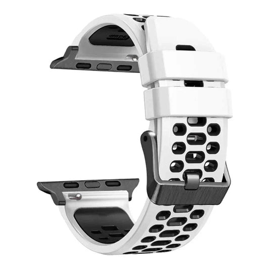 Sport Silicone Watch Band For Apple Watch Ultra 2 49mm And Series 9 8 7 SE 6 - Strap Shack