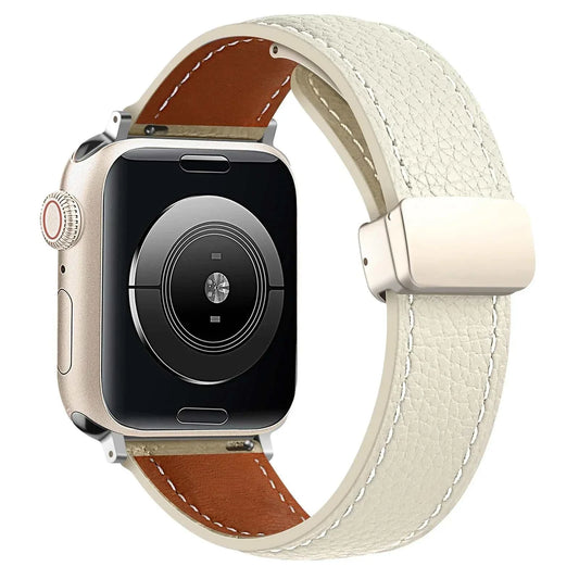 Leather Watch Band For Apple Watch Ultra 2 And Series 9 8 7 6 5 SE - Strap Shack