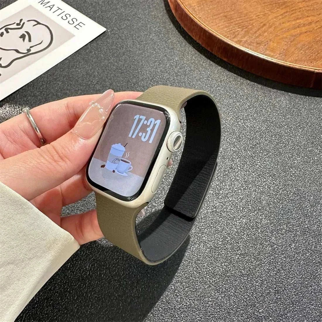 Magnetic Silicone Watch Band For Apple Watch Ultra And Series 3-11 SE 40-49mm - Strap Shack