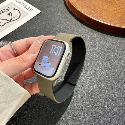 Magnetic Silicone Watch Band For Apple Watch Ultra And Series 3-11 SE 40-49mm - Strap Shack