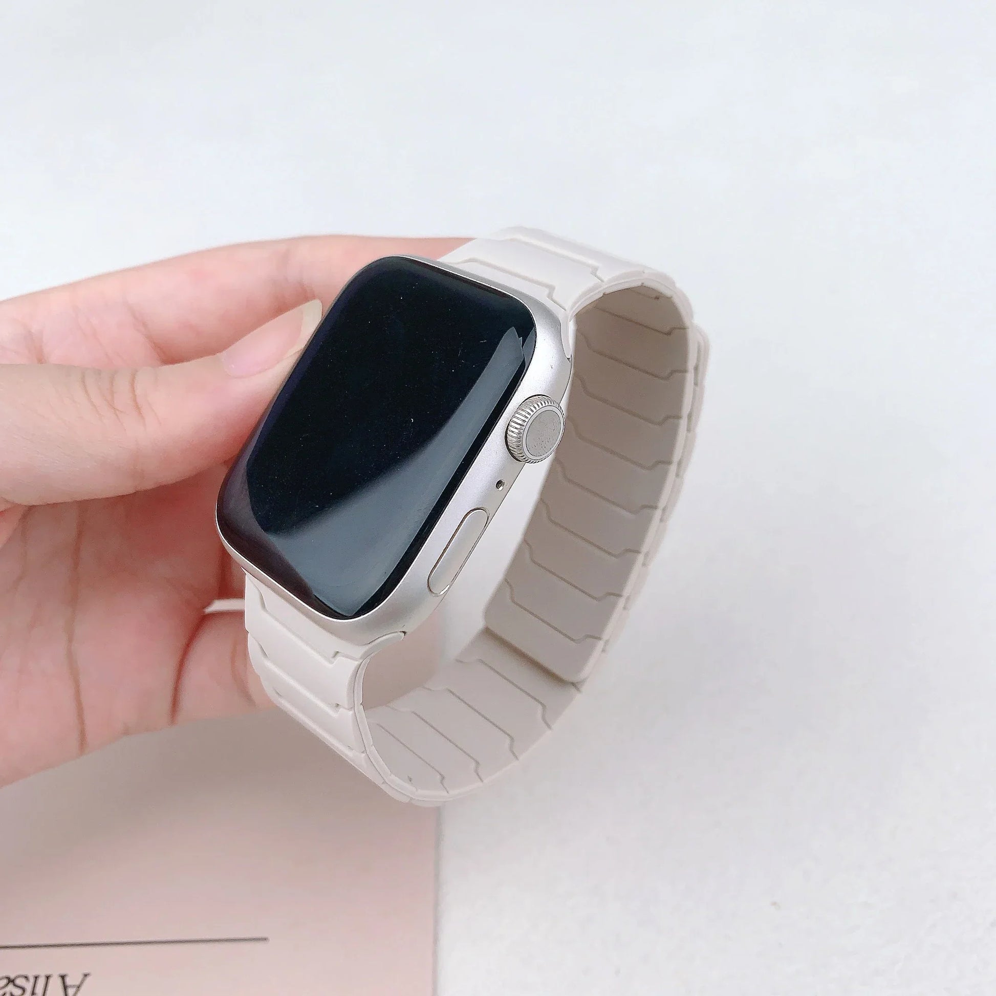 Magnetic Silicone Apple Watch Band 38mm To 46mm Universal Fit - Strap Shack