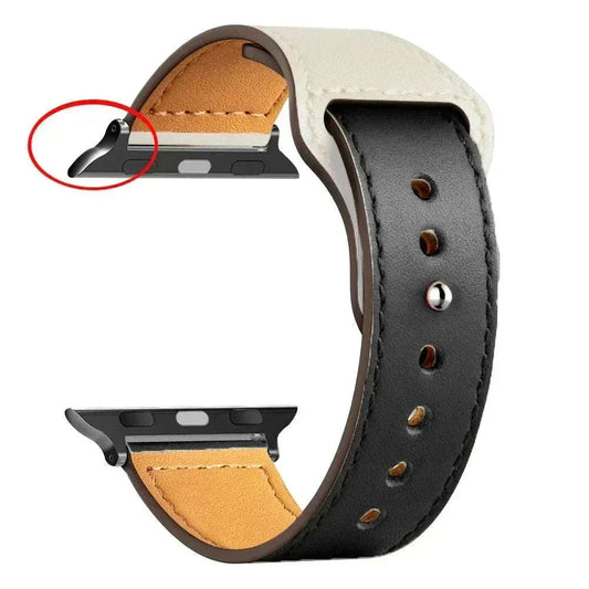 Leather Apple Watch Bands 38mm to 49mm Compatible with Series 3 9 Ultra 2 SE - Strap Shack