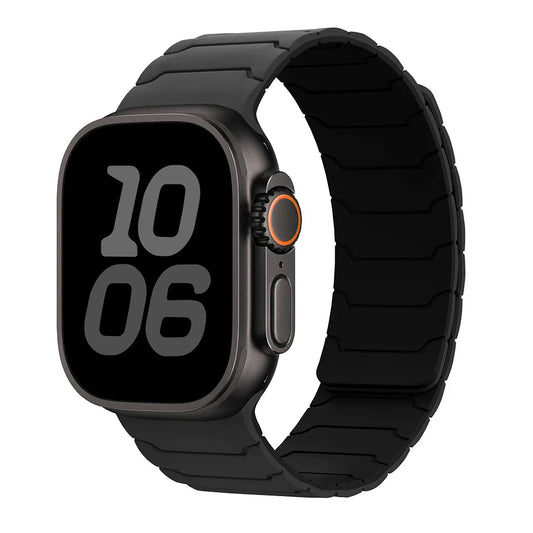 Magnetic Silicone Apple Watch Band 38mm To 46mm Universal Fit - Strap Shack