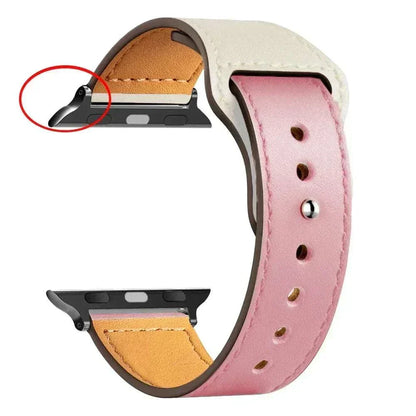 Leather Apple Watch Bands 38mm to 49mm Compatible with Series 3 9 Ultra 2 SE - Strap Shack