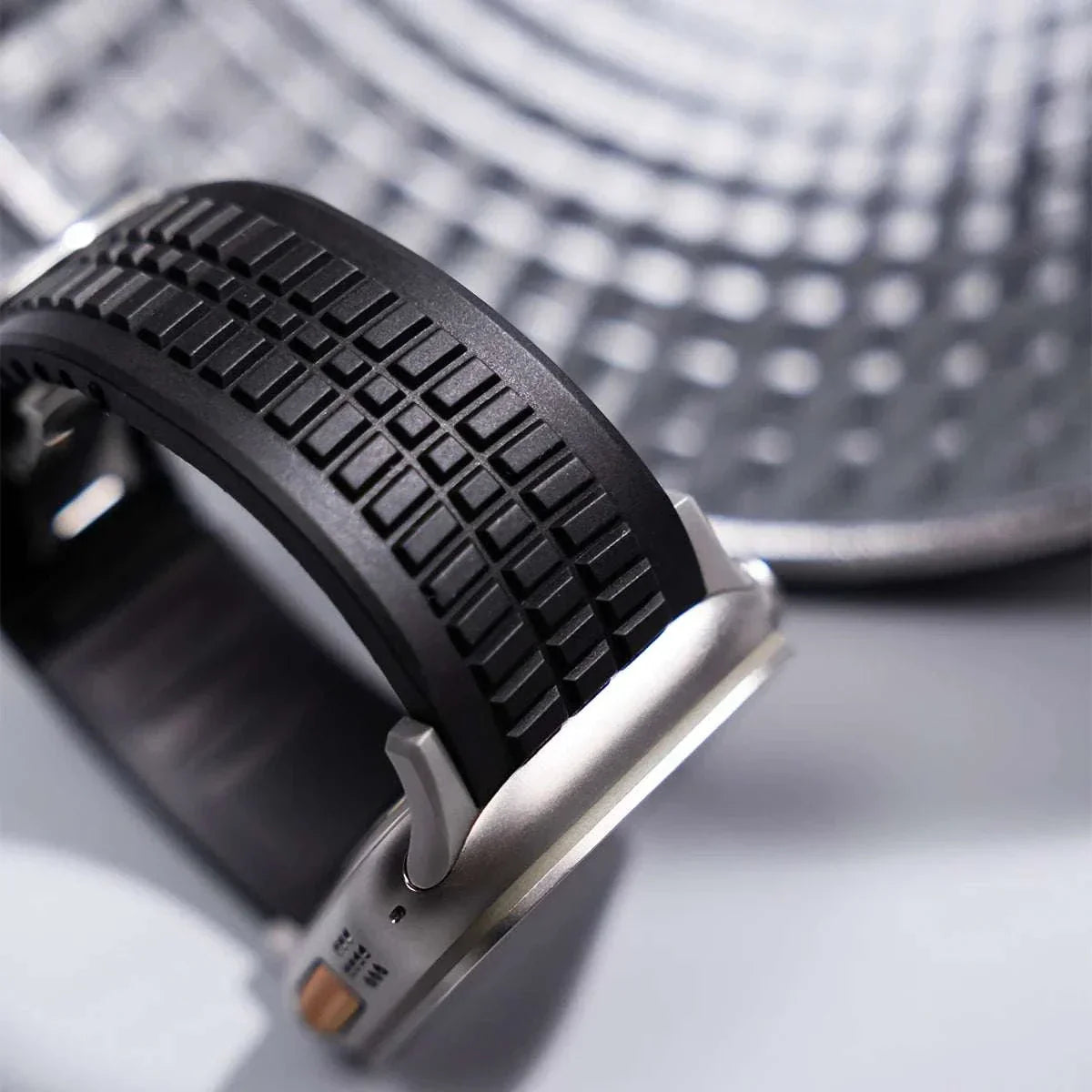 Silicone Sport Band for Apple Watch Ultra 2 49mm 46mm 45mm 44mm Stainless Buckle - Strap Shack