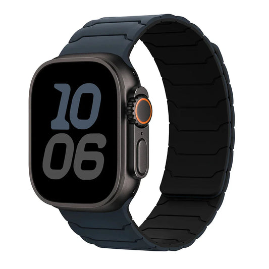 Magnetic Silicone Apple Watch Band 38mm To 46mm Universal Fit - Strap Shack