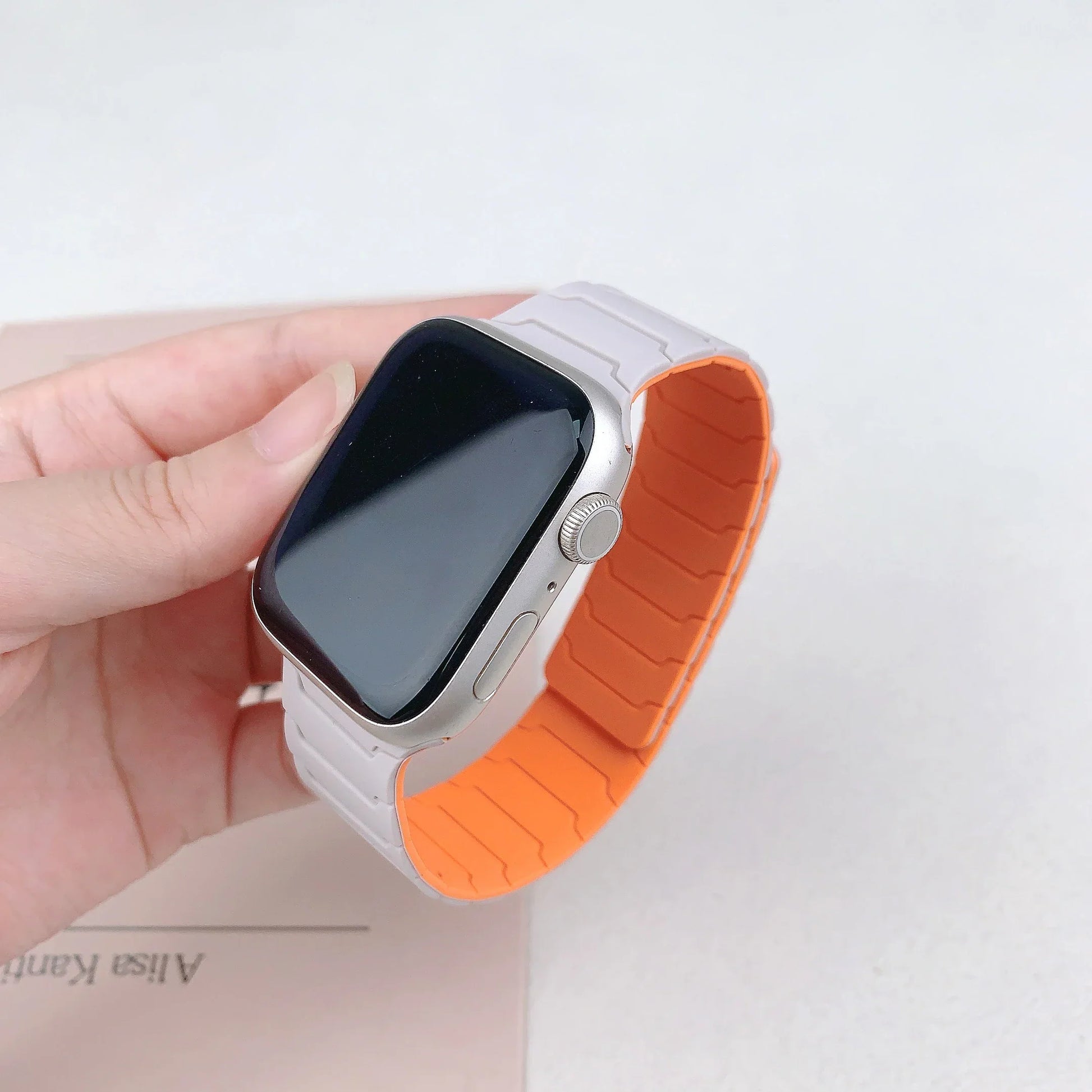 MagGrip Magnetic Sport Apple Watch Band with secure magnetic closure and breathable silicone for active lifestyles