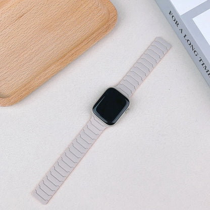 Magnetic Silicone Apple Watch Band 38mm To 46mm Universal Fit - Strap Shack