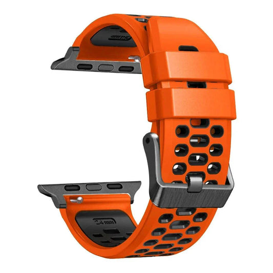 Sport Silicone Watch Band For Apple Watch Ultra 2 49mm And Series 9 8 7 SE 6 - Strap Shack