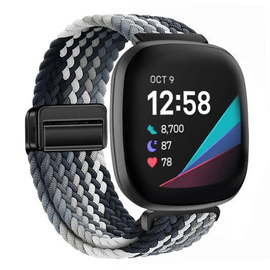 Nylon Strap for Fitbit Versa 3/4 & Sense Series