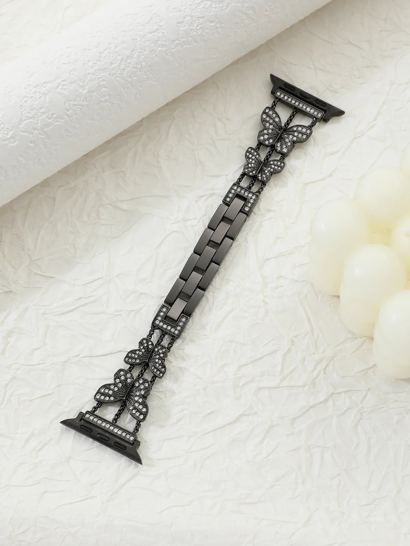 Metal Strap For Apple Watch Bling Butterfly Bracelet Chain 40mm 41mm 45mm 49mm - Strap Shack