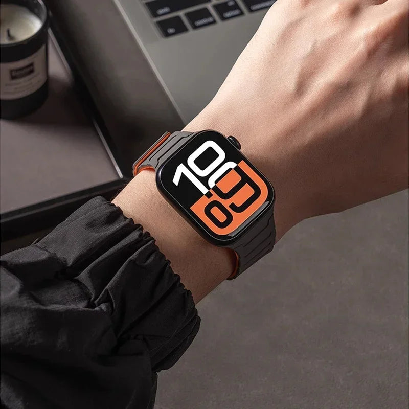 Magnetic Silicone Strap for Apple Watch Ultra - Strap Shack