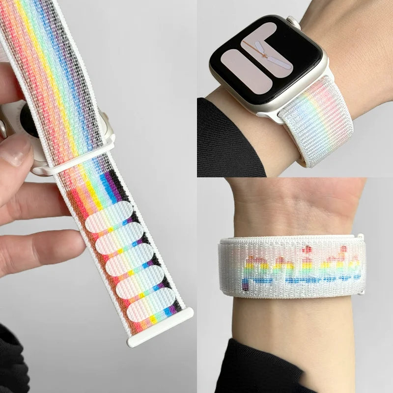 Nylon Loop Strap for Apple Watch Band - Strap Shack