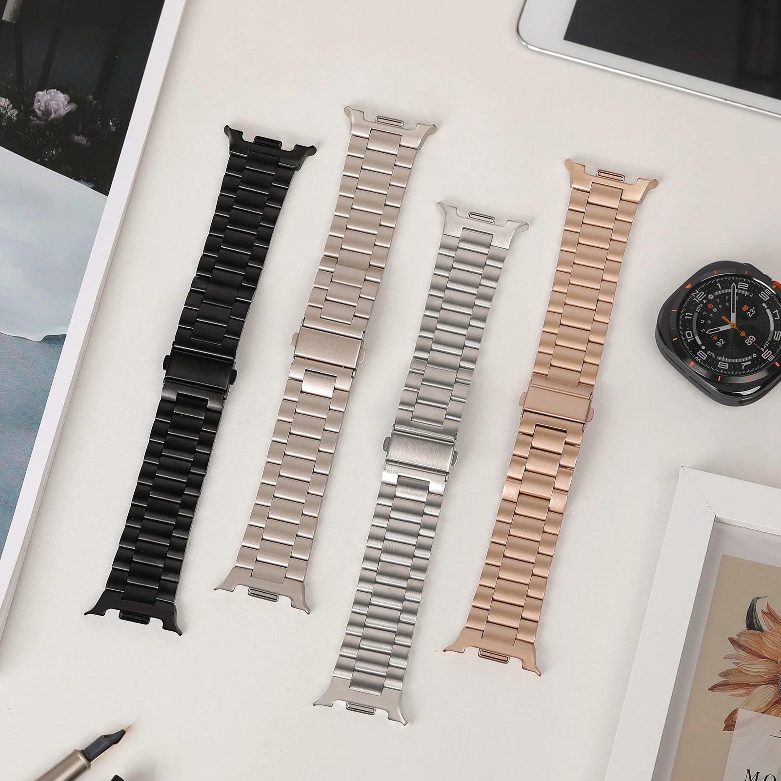 Stainless Steel Strap for Samsung Galaxy Watch - Strap Shack