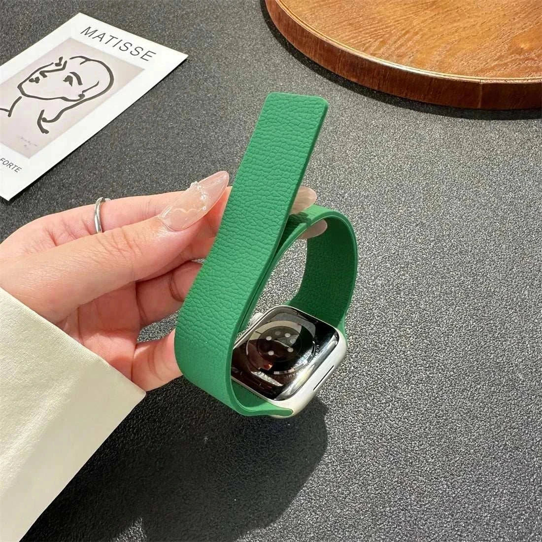 Magnetic Silicone Watch Band For Apple Watch Ultra And Series 3-11 SE 40-49mm - Strap Shack