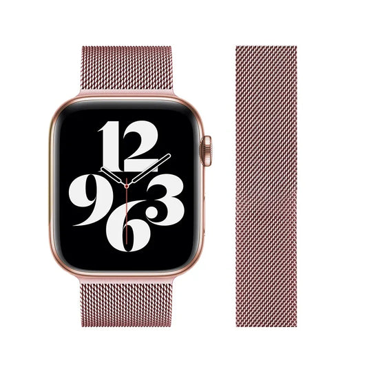 Stainless Steel Mesh Magnetic Strap for Apple Watch - Strap Shack