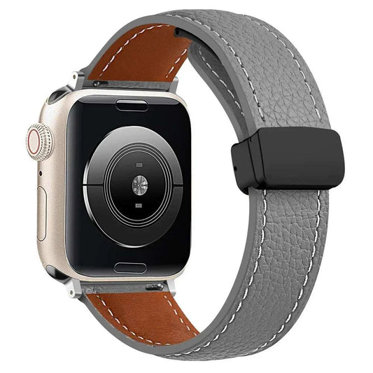 Leather Watch Band For Apple Watch Ultra 2 And Series 9 8 7 6 5 SE - Strap Shack