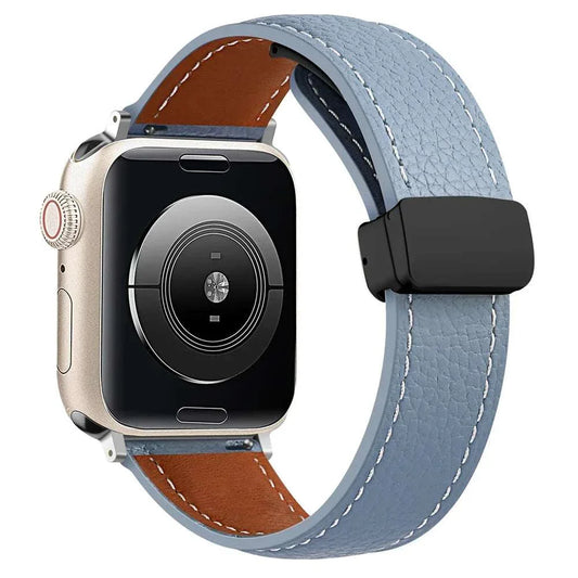 Leather Watch Band For Apple Watch Ultra 2 And Series 9 8 7 6 5 SE - Strap Shack