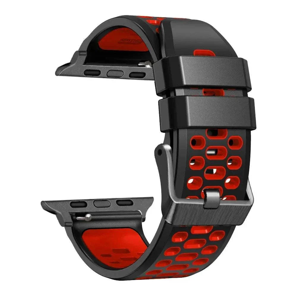 Sport Silicone Watch Band For Apple Watch Ultra 2 49mm And Series 9 8 7 SE 6 - Strap Shack