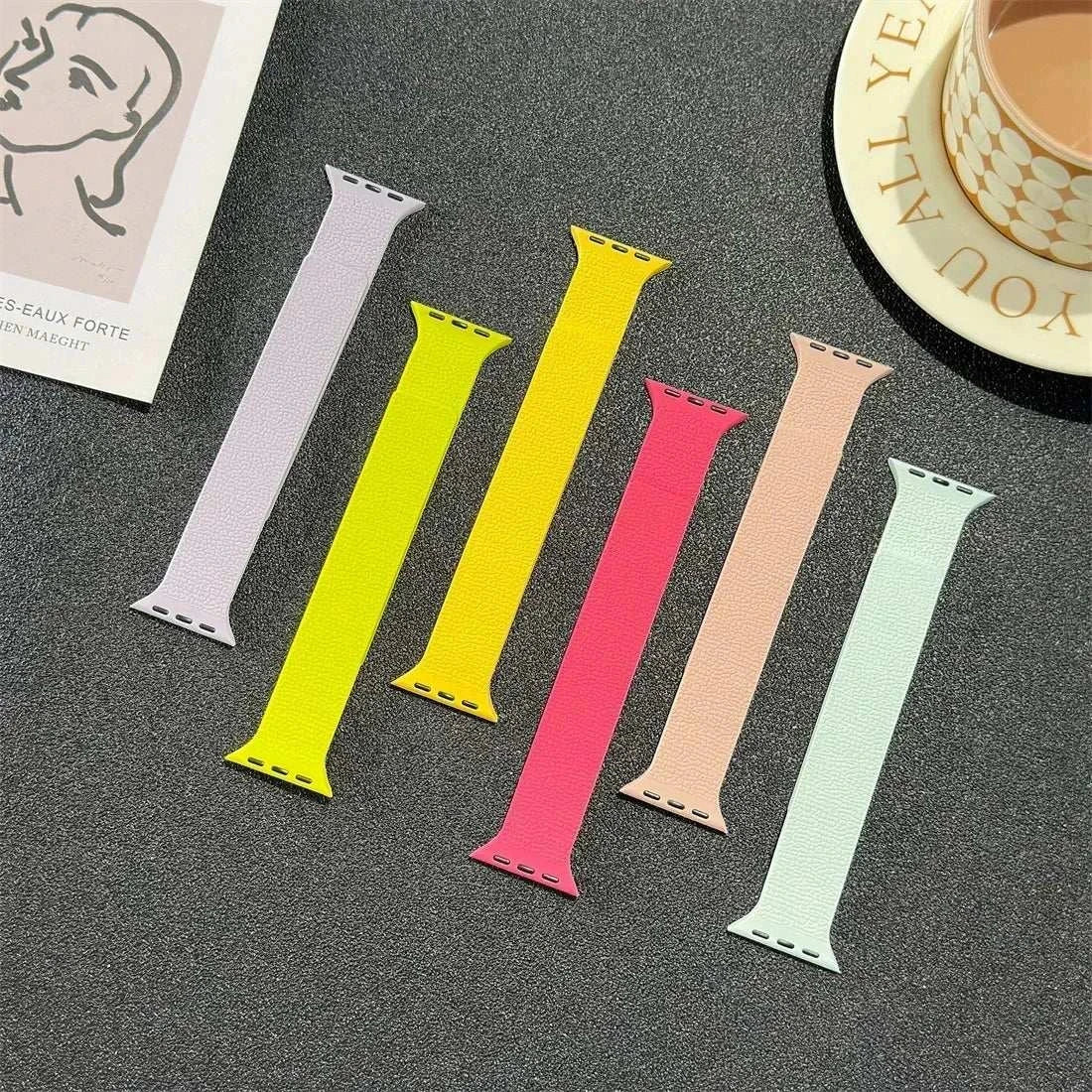 Magnetic Silicone Watch Band For Apple Watch Ultra And Series 3-11 SE 40-49mm - Strap Shack
