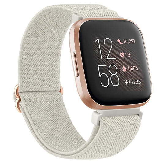 Elastic Nylon Strap for Fitbit Versa & Sense Series
