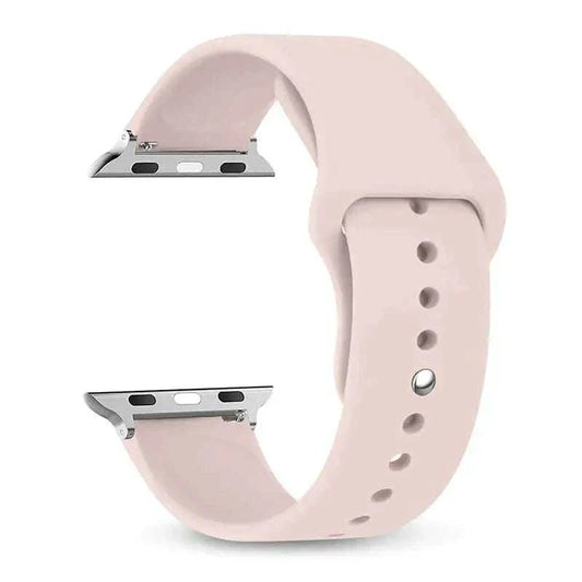 Silicone Apple Watch Band 38mm to 49mm Compatible with Series 8 7 6 5 4 3 SE - Strap Shack