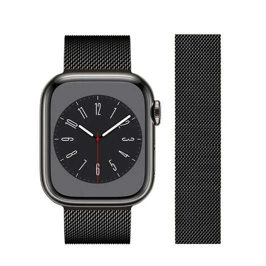 Stainless Steel Mesh Magnetic Strap for Apple Watch - Strap Shack