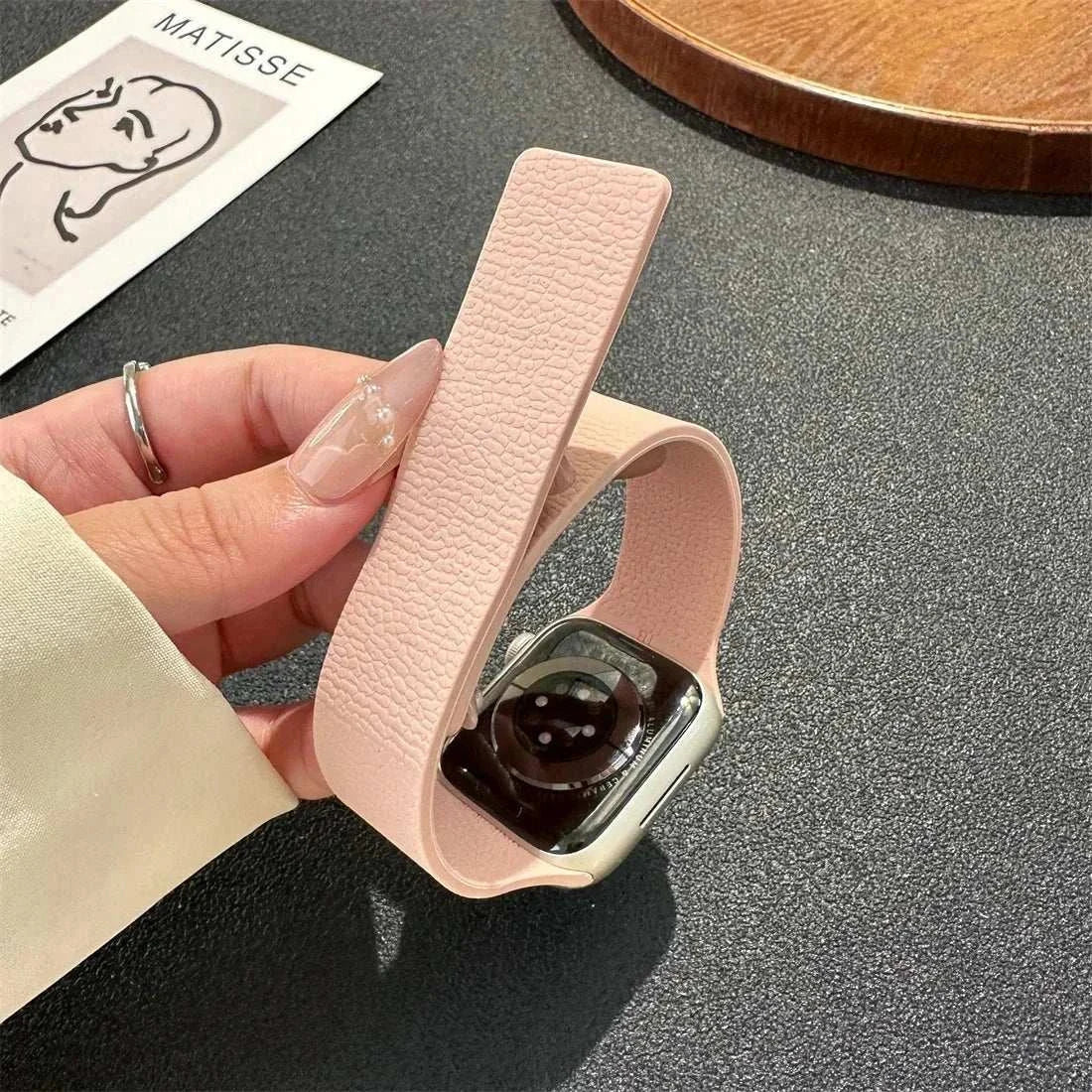 Magnetic Silicone Watch Band For Apple Watch Ultra And Series 3-11 SE 40-49mm - Strap Shack