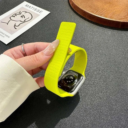Magnetic Silicone Watch Band For Apple Watch Ultra And Series 3-11 SE 40-49mm - Strap Shack