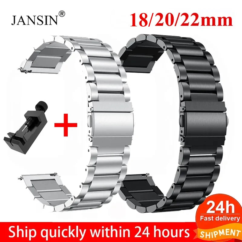 Stainless Steel Watch Band for Samsung Galaxy - Strap Shack