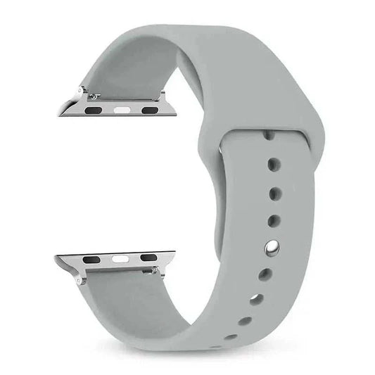Silicone Apple Watch Band 38mm to 49mm Compatible with Series 8 7 6 5 4 3 SE - Strap Shack