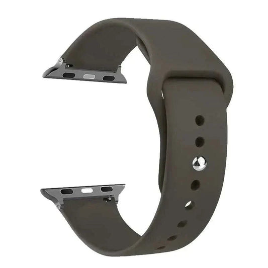 Silicone Apple Watch Band 38mm to 49mm Compatible with Series 8 7 6 5 4 3 SE - Strap Shack