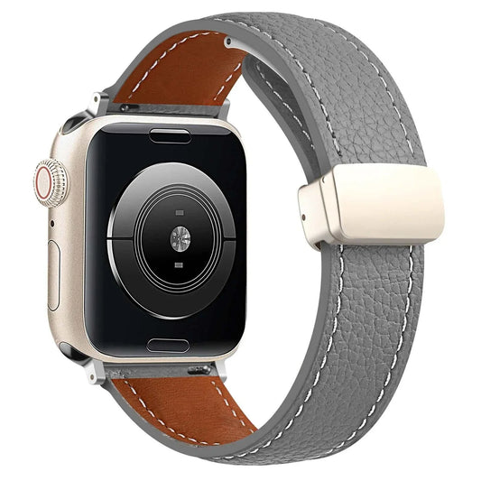 Leather Watch Band For Apple Watch Ultra 2 And Series 9 8 7 6 5 SE - Strap Shack