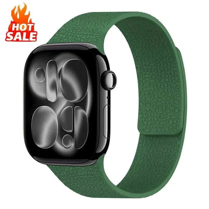 Magnetic Silicone Watch Band For Apple Watch Ultra And Series 3-11 SE 40-49mm - Strap Shack
