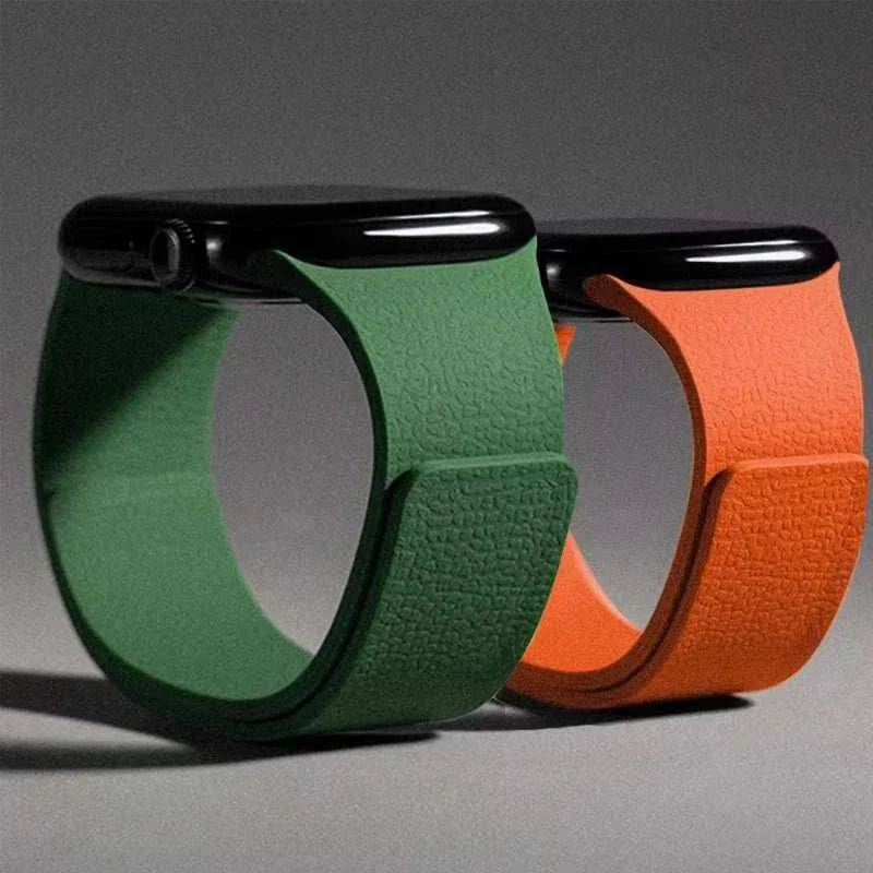 Magnetic Silicone Watch Band For Apple Watch Ultra And Series 3-11 SE 40-49mm - Strap Shack