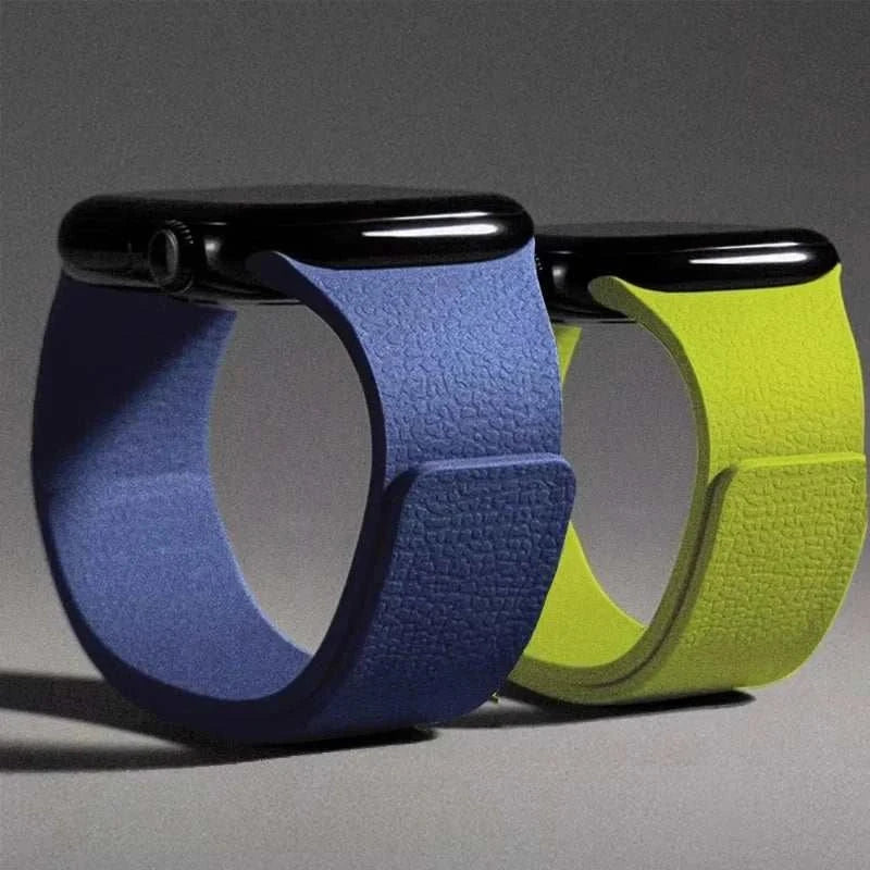 Magnetic Silicone Watch Band For Apple Watch Ultra And Series 3-11 SE 40-49mm - Strap Shack