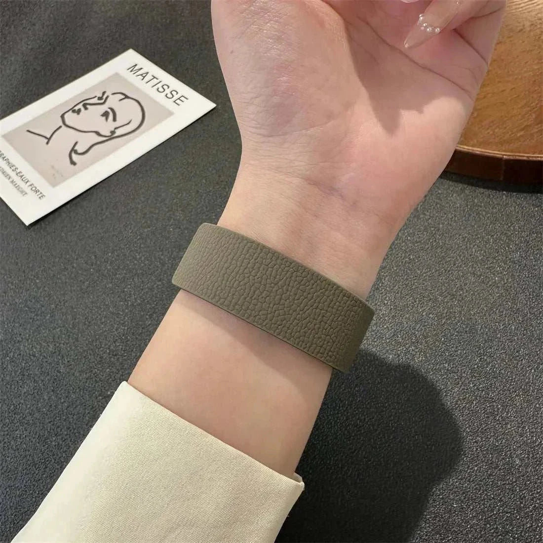 Magnetic Silicone Watch Band For Apple Watch Ultra And Series 3-11 SE 40-49mm - Strap Shack