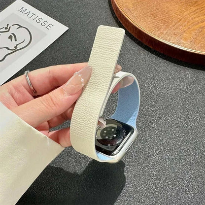 Magnetic Silicone Watch Band For Apple Watch Ultra And Series 3-11 SE 40-49mm - Strap Shack