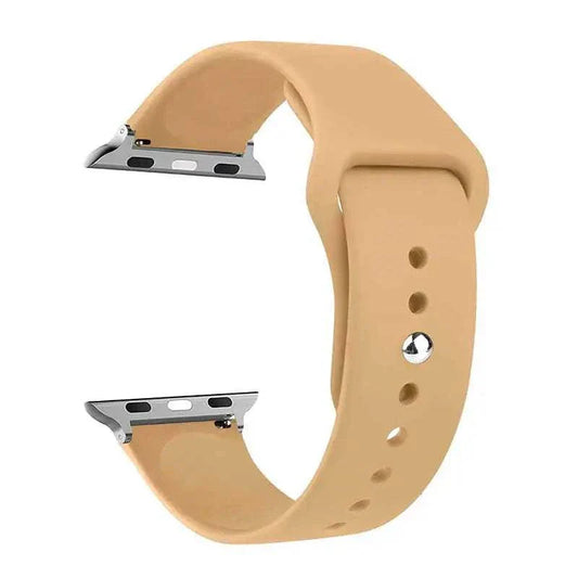 Silicone Apple Watch Band 38mm to 49mm Compatible with Series 8 7 6 5 4 3 SE - Strap Shack
