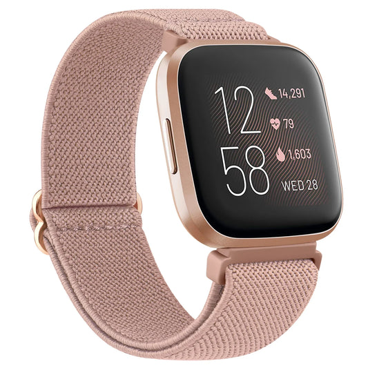 Elastic Nylon Strap for Fitbit Versa & Sense Series