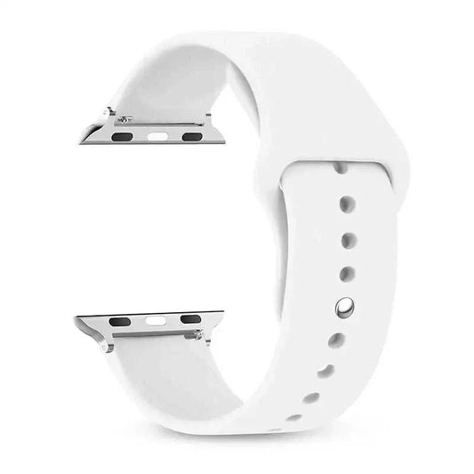 Silicone Apple Watch Band 38mm to 49mm Compatible with Series 8 7 6 5 4 3 SE - Strap Shack