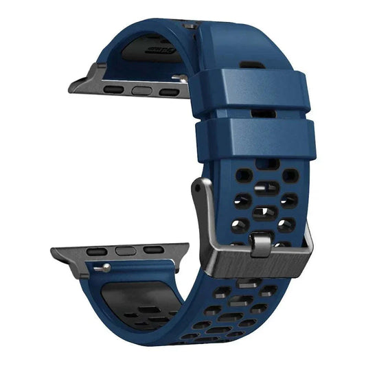 Sport Silicone Watch Band For Apple Watch Ultra 2 49mm And Series 9 8 7 SE 6 - Strap Shack