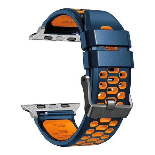 Sport Silicone Watch Band For Apple Watch Ultra 2 49mm And Series 9 8 7 SE 6 - Strap Shack