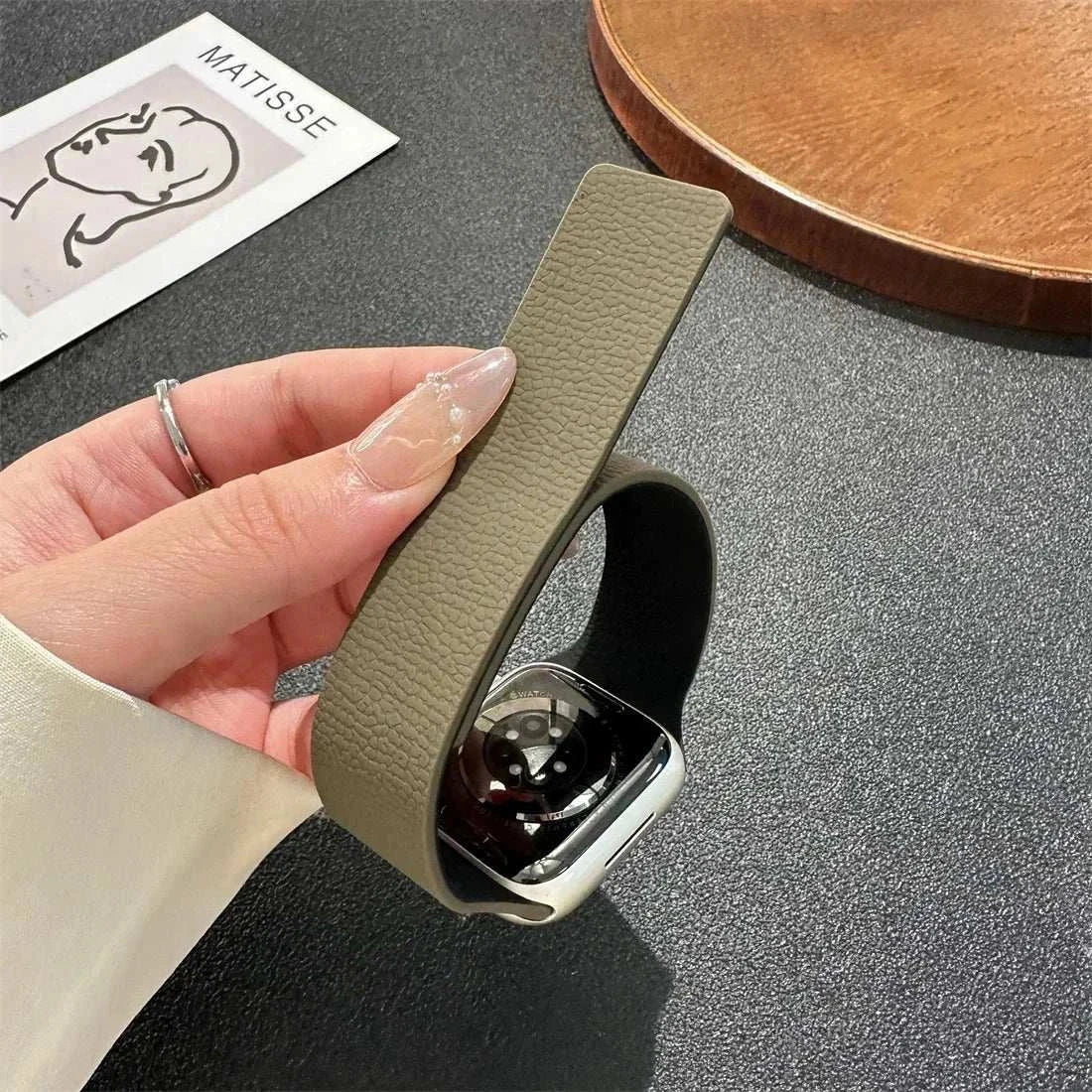 Magnetic Silicone Watch Band For Apple Watch Ultra And Series 3-11 SE 40-49mm - Strap Shack