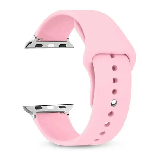 Silicone Apple Watch Band 38mm to 49mm Compatible with Series 8 7 6 5 4 3 SE - Strap Shack