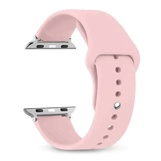 Silicone Apple Watch Band 38mm to 49mm Compatible with Series 8 7 6 5 4 3 SE - Strap Shack
